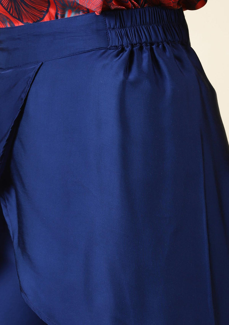 Ink Blue Tulip Pant