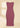 Burgundy Ribbed dress with Side Slit - IshqMe