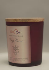 Scented Soy Wax Candle - Cozy Cocoa