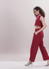 Brick Red Co-ord Set