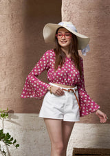 Polka Dots Crop Top