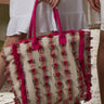 Acrylic Fringed Handcrafted Tote Bag - IshqMe