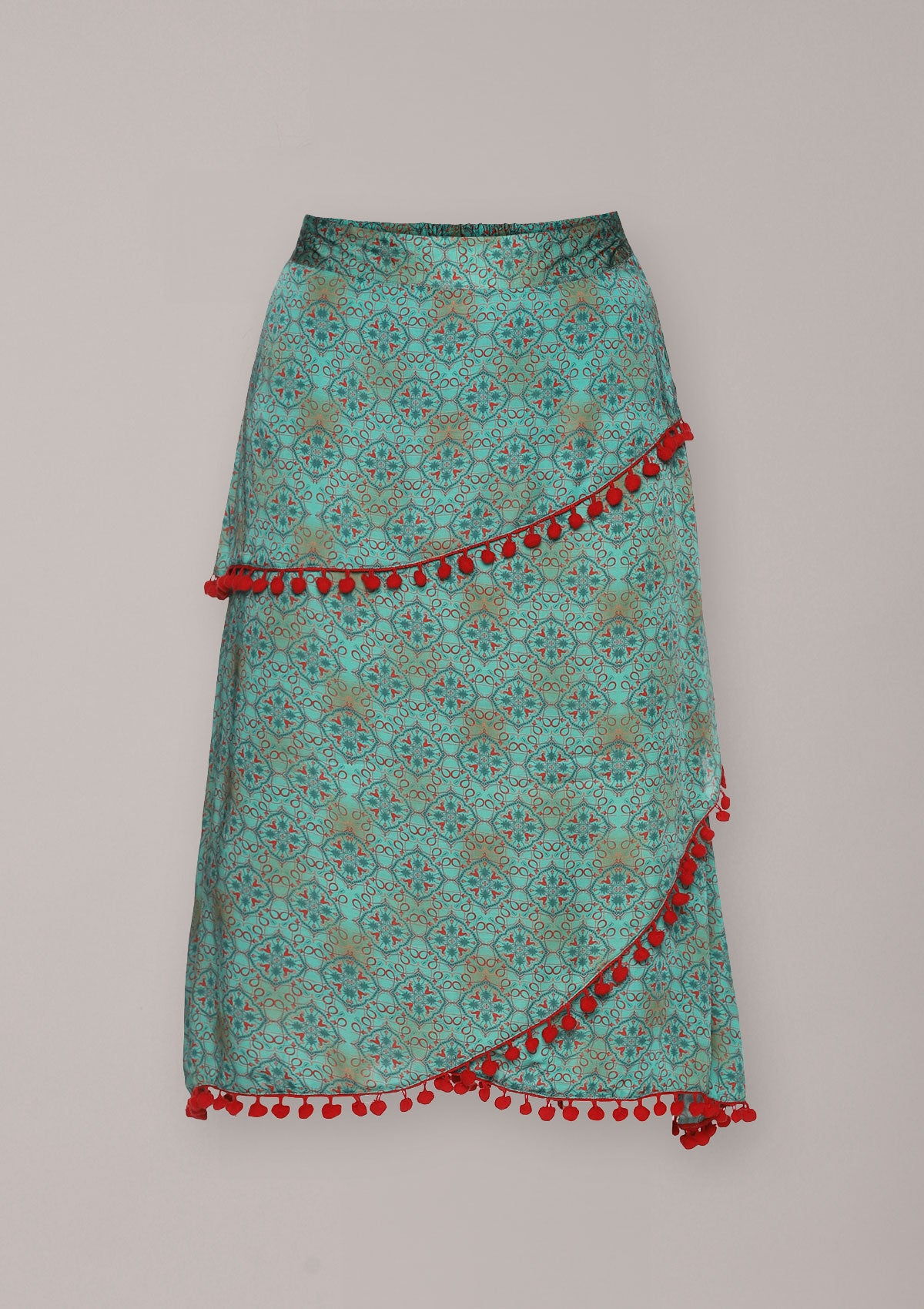 Shuruq - Layered Moroccan Printed Skirt