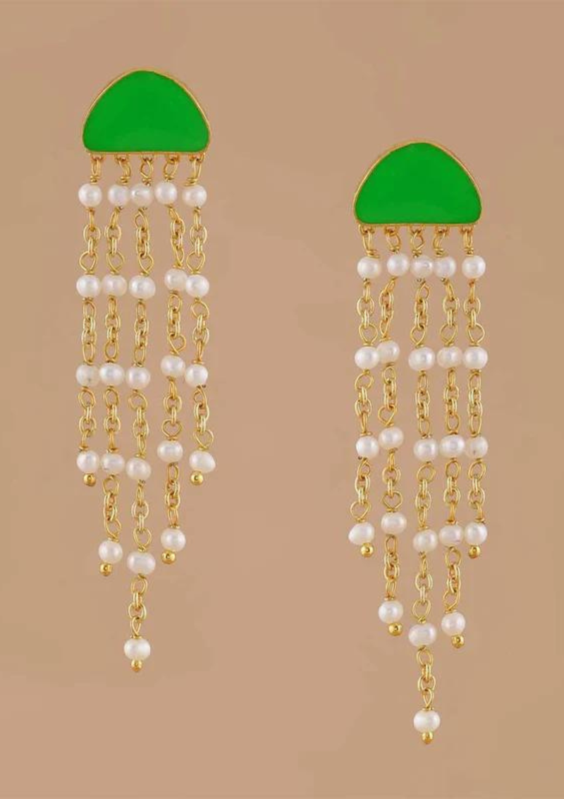 long tassel earrings