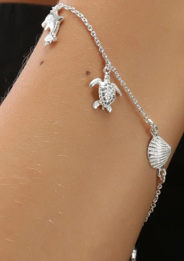 Silver Charm Bracelet