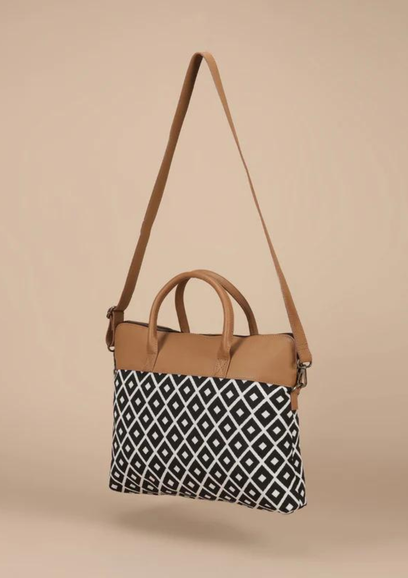 Handcrafted laptop bag