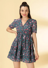 Women Printed Floral Dress