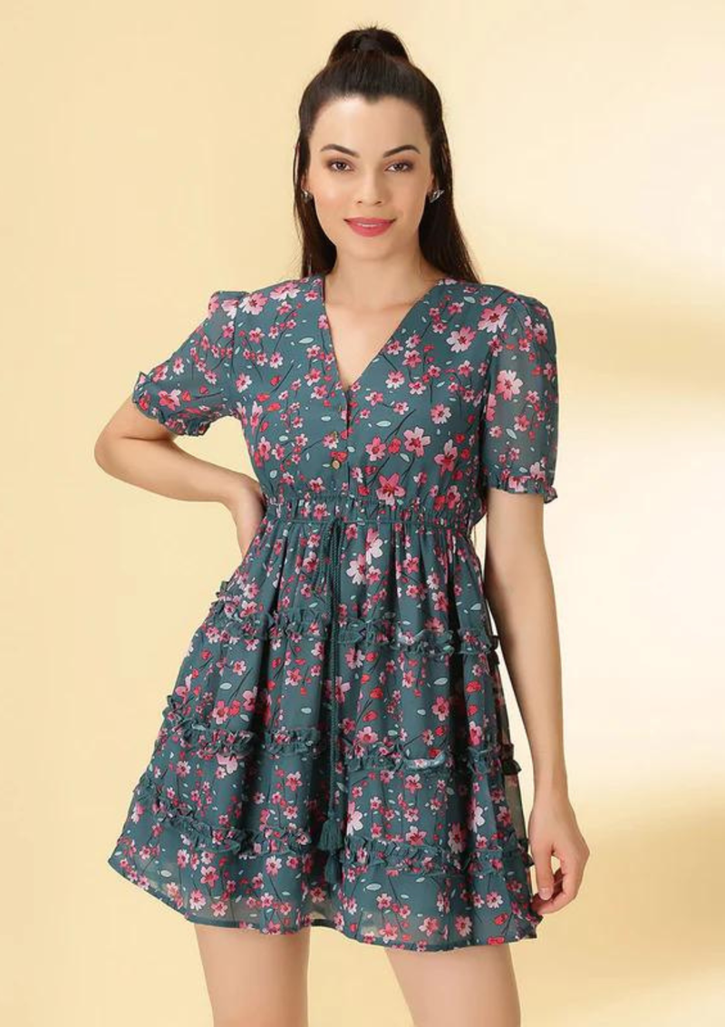 Women Printed Floral Dress