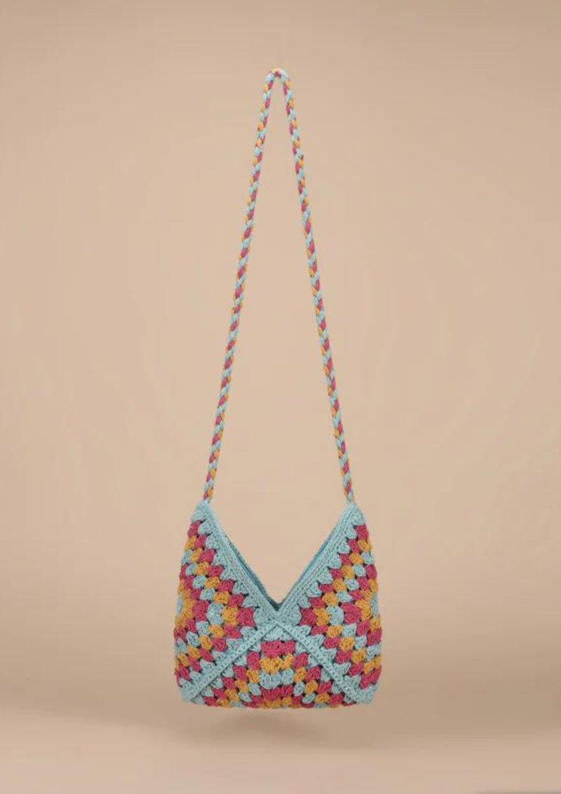 Crossbody crochet bag
