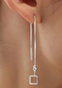 Rubik Threader Earring
