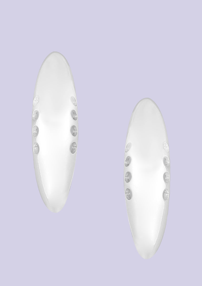 Silver Circular Earring