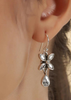 Silver Zircon Earring