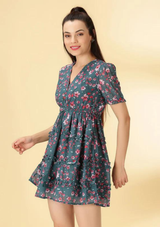 Women Printed Floral Dress