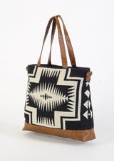 Vegan Leather Tote Bag