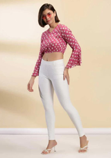 Polka Dots Crop Top