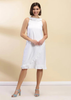Stylized Neckline Dress