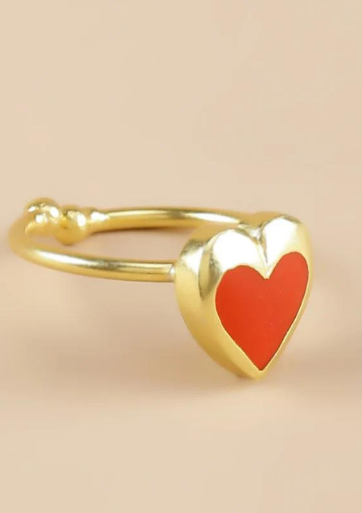 Neon Heart Shaped Rings For Women IshqMe