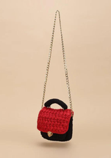 Classy Red and Black Mini Bag