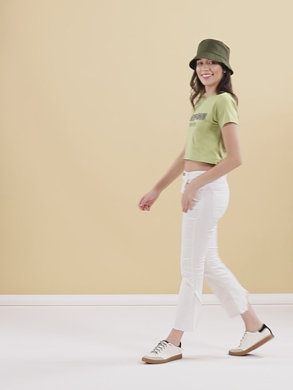 Happy Hour V Neck Crop Top, basic v neck crop top