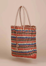 Handcrafted Crochet Tote cum Potli Handbag