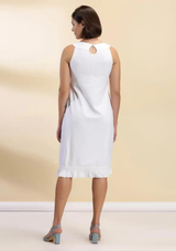 Stylized Neckline Dress