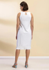 Stylized Neckline Dress
