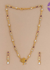 Gold Plated Silver Drop Earrings