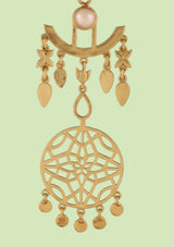FLORAL FILIGREE EARRING