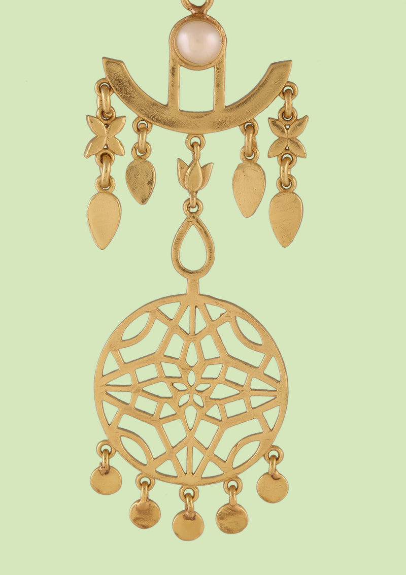 FLORAL FILIGREE EARRING