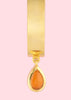 carnelian drop earrings