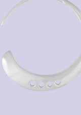 Silver Circular Earring