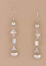 Geometric Shapes Dangler Earrings