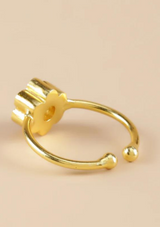 Daisy Neon Adjustable Ring