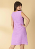 Supernova - Violet Linen Shift Dress