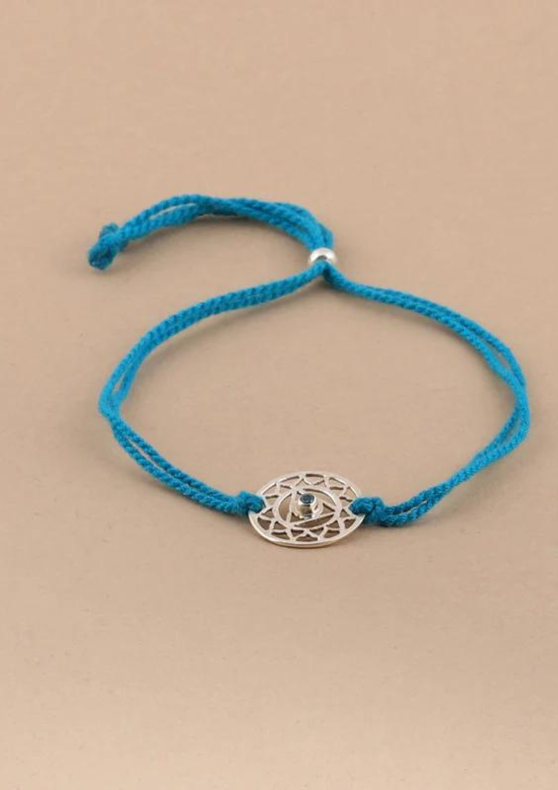 Silver Chakra Bracelet