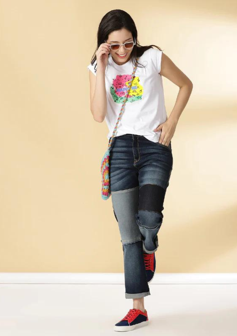 PREMIUM COTTON HAPPY ME T-SHIRT