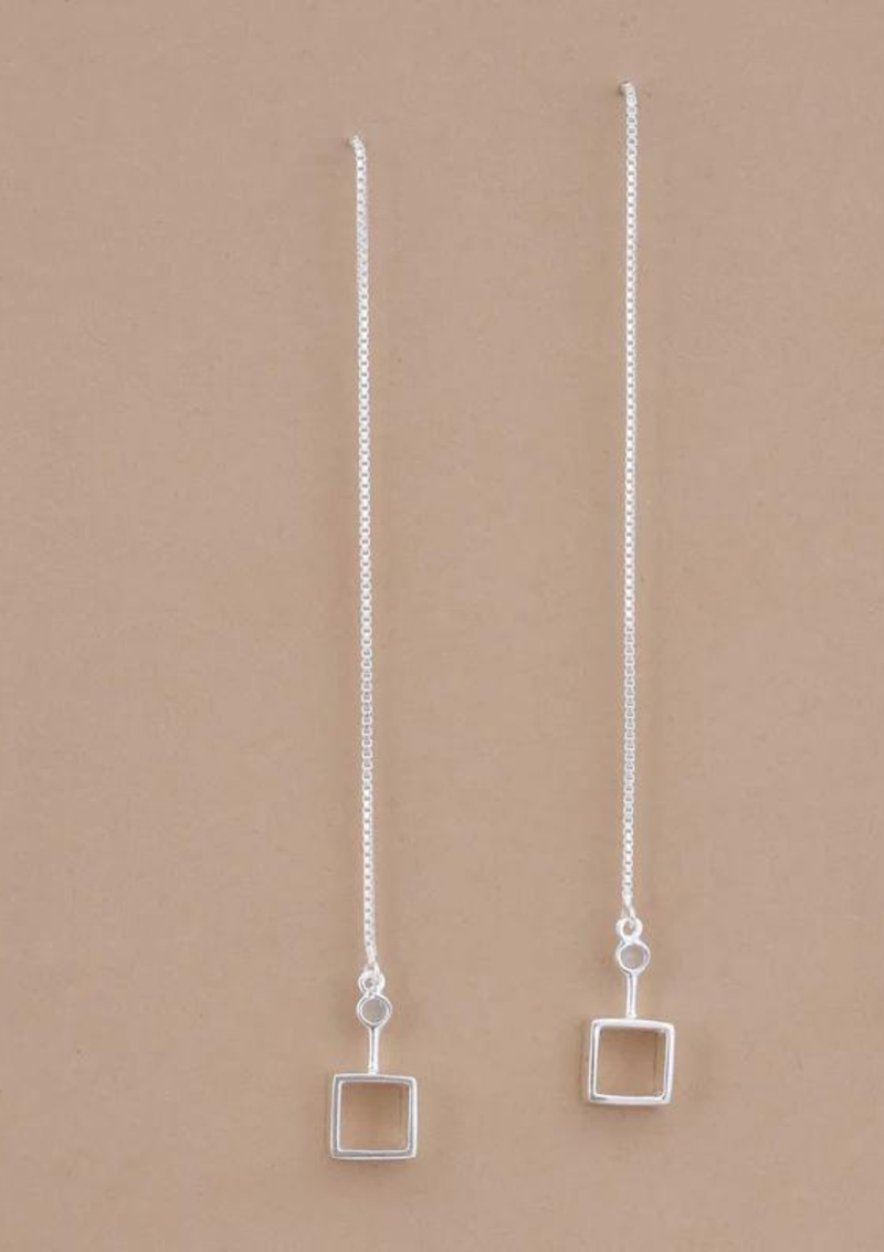 Rubik Threader Earring
