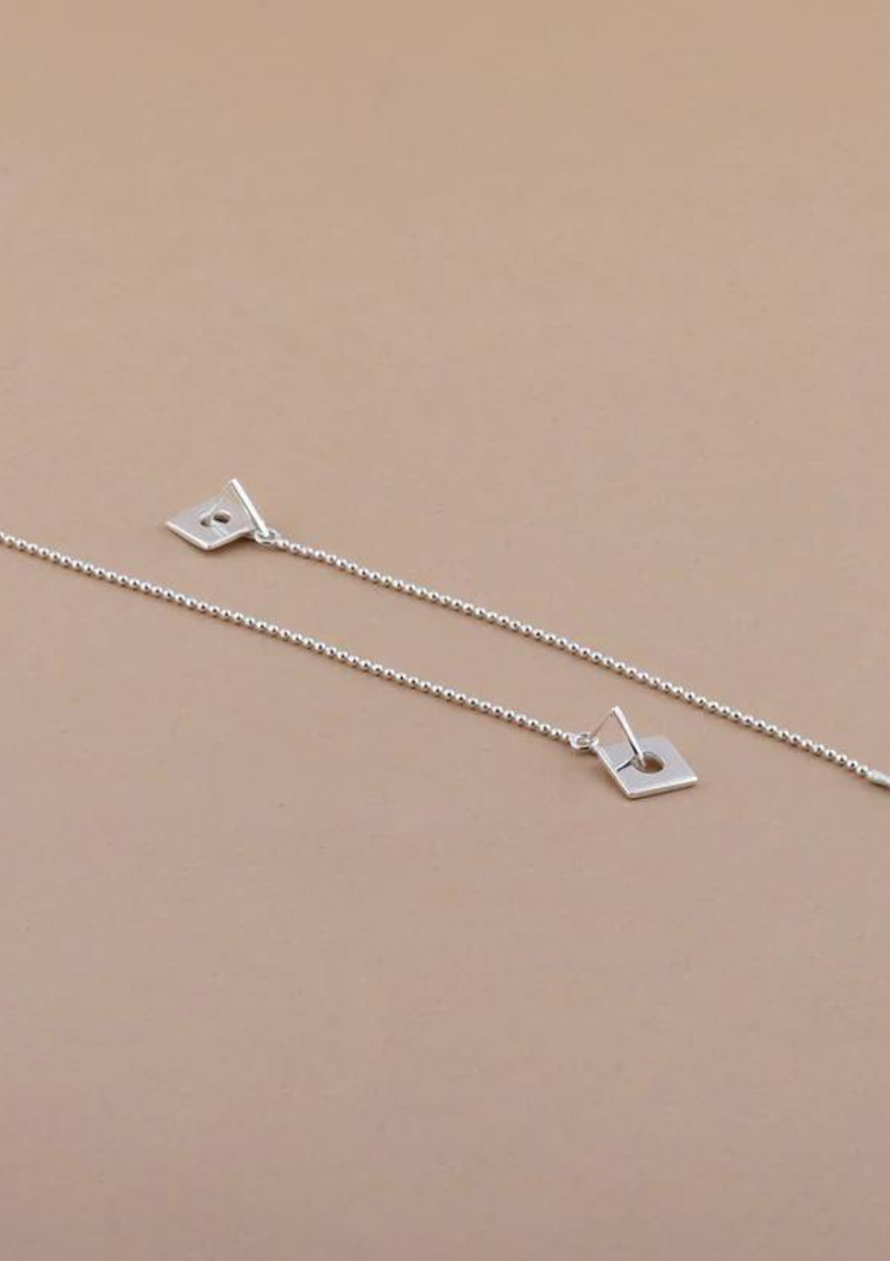 Quadra Threader Earring