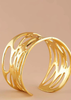 Chunky Cutwork Cuff Bracelet