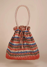 Handcrafted Crochet Tote cum Potli Handbag