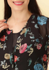 Floral Printed Two Piece Party Dress, 2 piece dress for party, 2 piece floral dress