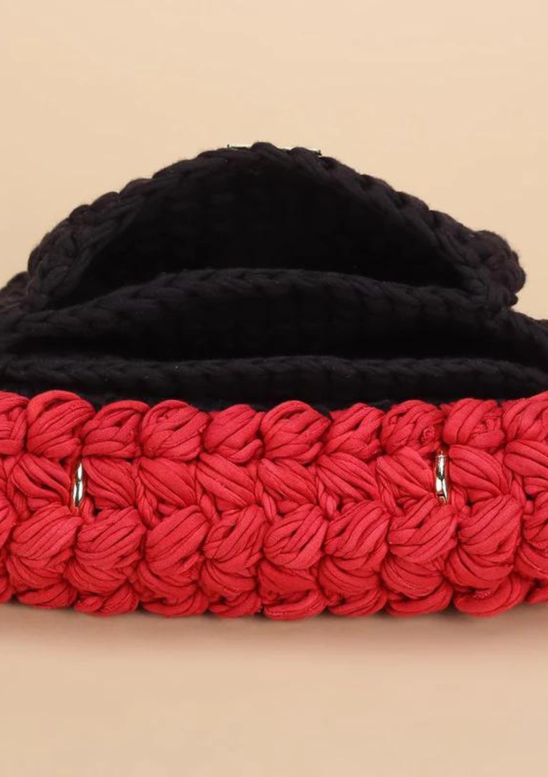 Classy Red and Black Mini Bag