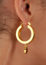 carnelian stud earrings