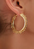 celestial hoop earrings