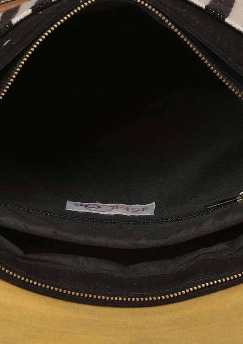 Canvas and Leather Laptop Backpack