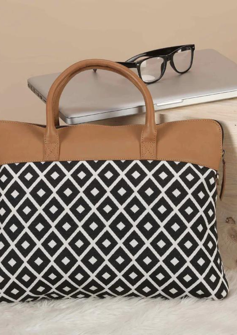 Handcrafted laptop bag