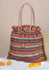 Handcrafted Crochet Tote cum Potli Handbag