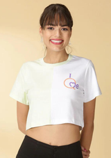 Cotton Cut Panel Crop Top, cotton crop top design, cotton crop top for women, cotton crop tops online