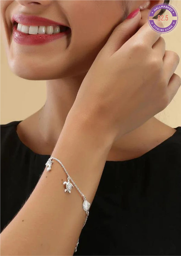 Silver Charm Bracelet
