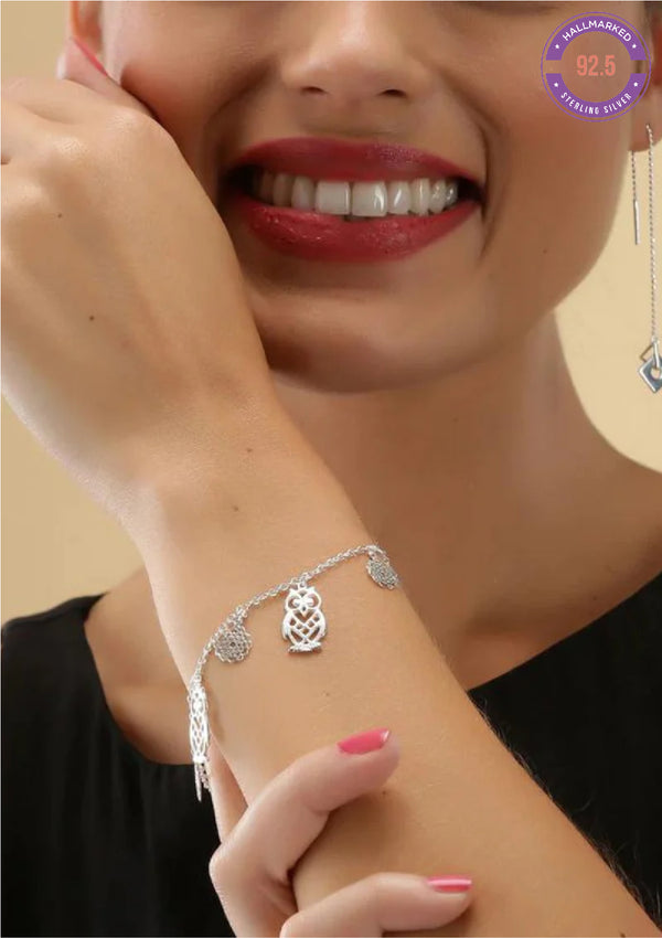 Silver Bracelet For Women | 925 Silver Kada For Women